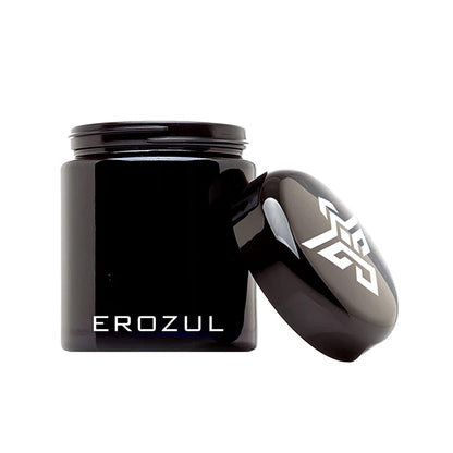 Erozul 60ml Screw Top Wide Mouth Glass UV Jar - 3 Pack