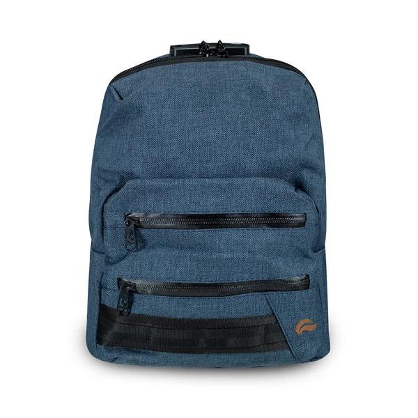 Skunk Smell Proof Mini Backpack Eliminate Odor, Stink, and Smelly Scent in a Carbon Lined Airtight Storage Bag-Skunk-Blue-Deal Society