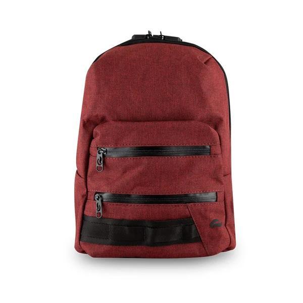 Skunk Smell Proof Mini Backpack Eliminate Odor, Stink, and Smelly Scent in a Carbon Lined Airtight Storage Bag-Skunk-Burgandy-Deal Society